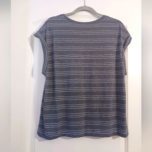 EUC LOFT Dolman Cap Sleeve Top